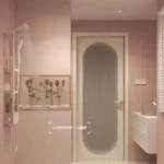 Rouge Powder sintered stone tile stock view