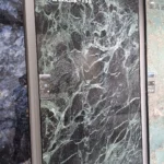 Sintered stone slab warehouse view