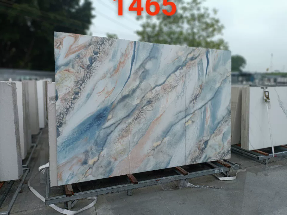 Pure white sintered stone slab 900x1800x9mm