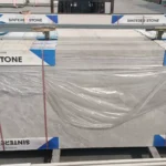 Cyprus Grey glossy sintered stone slab 800x2600x9 mm