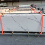 Porcelain slab 800x2600mm white surface