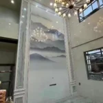Background wall installation concept