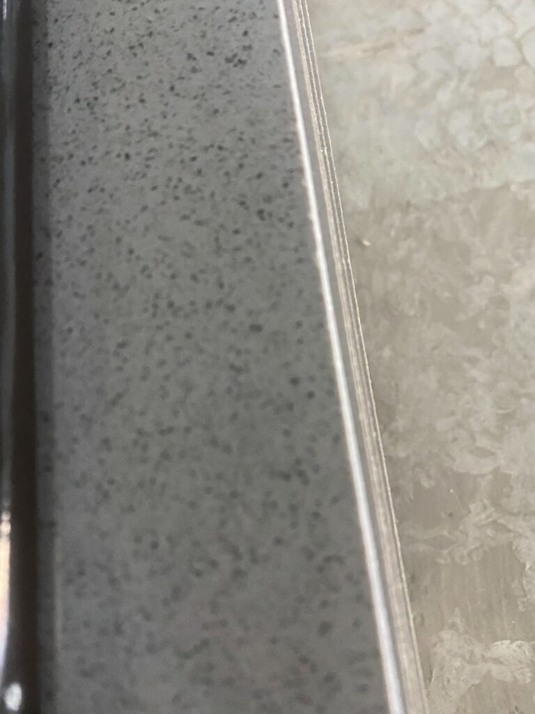 Gray fine-grain quartz slab stock