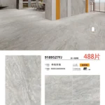 Sintered stone slab close-up