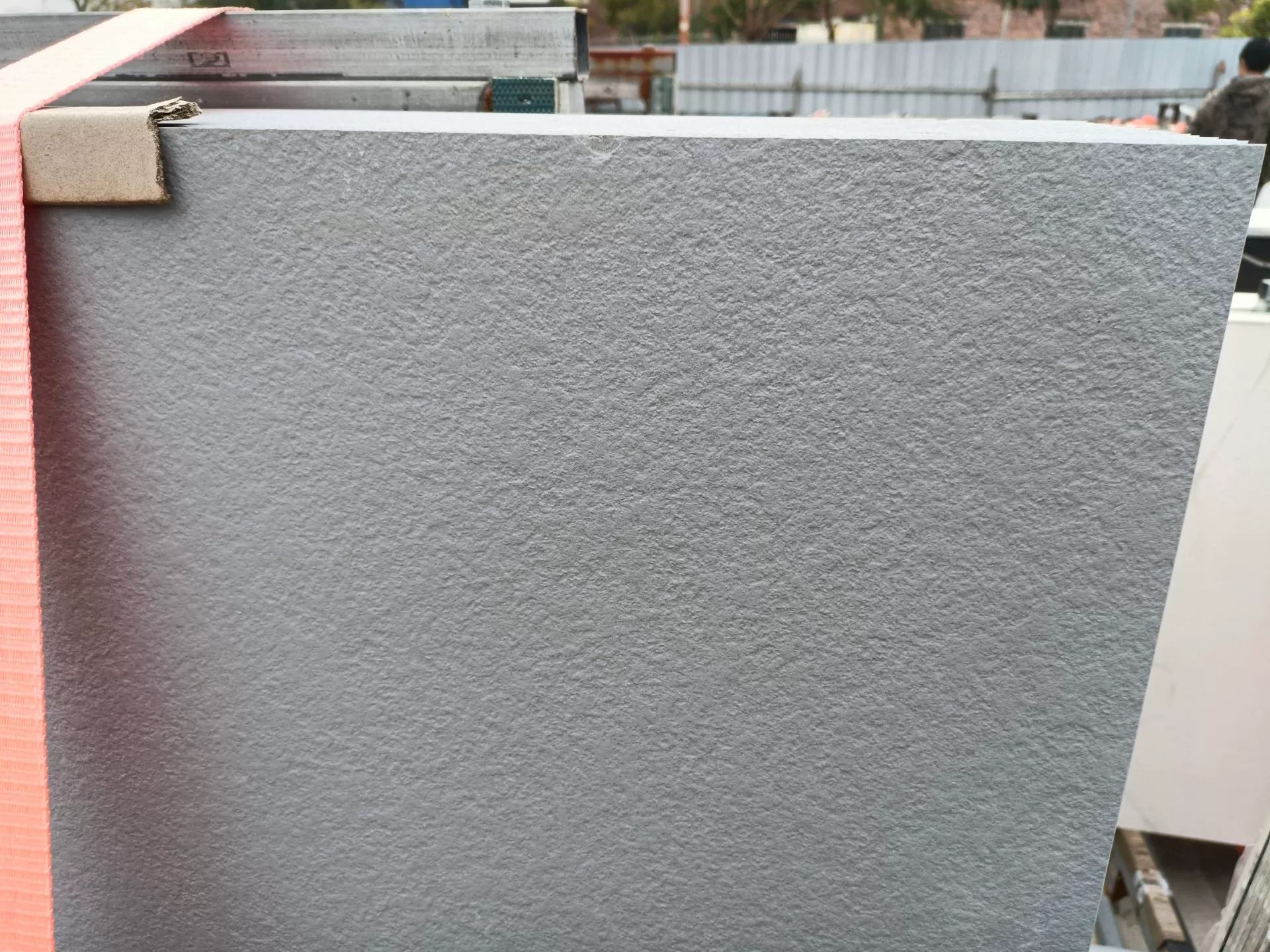 Flamed sintered stone slab, 1200x2700x9mm
