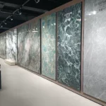 Glossy sintered stone slab sample 8
