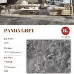 Sintered stone slab 1200x2700mm stone look pattern