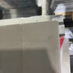 Quartz slab close-up view