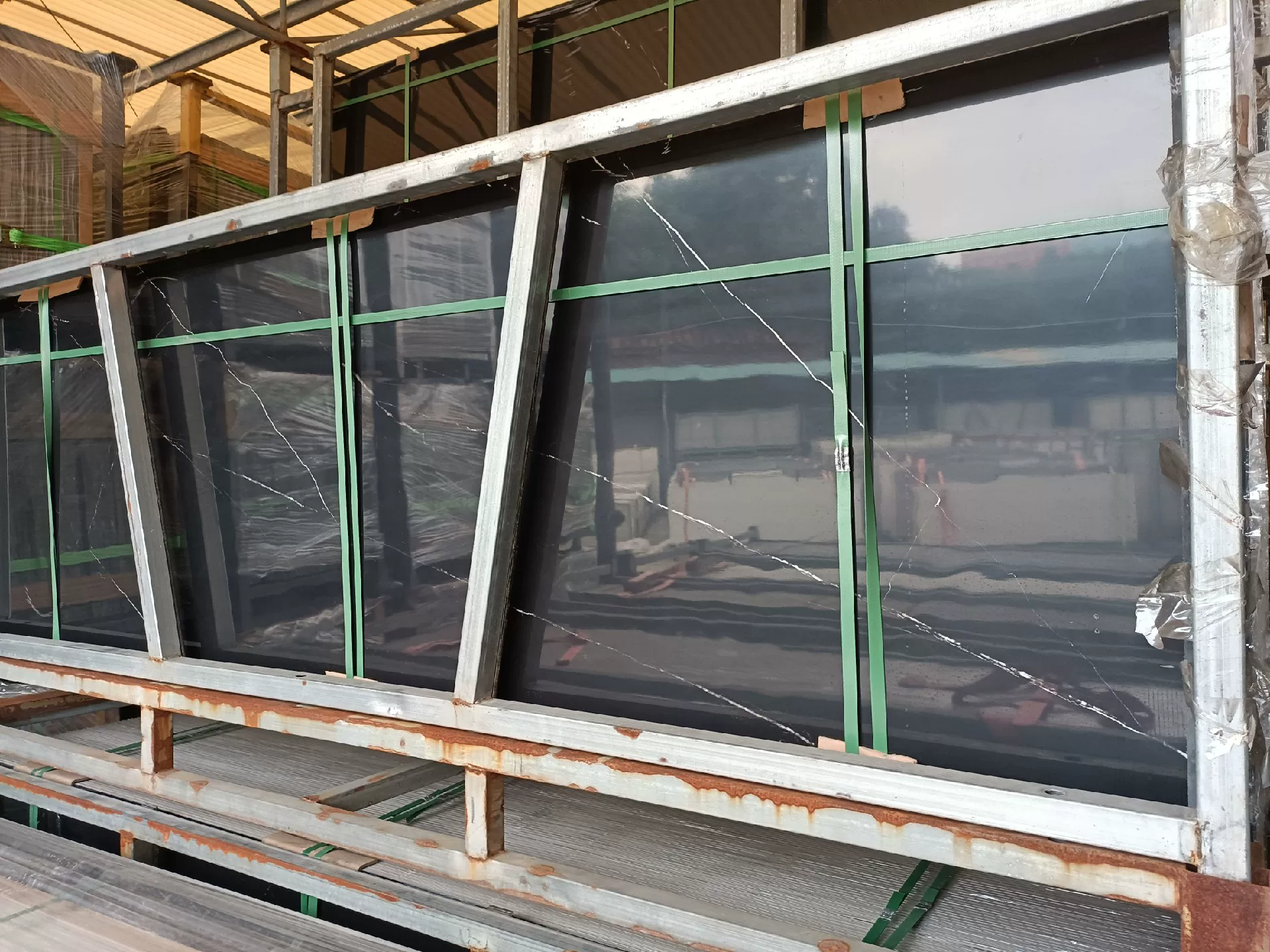 Sintered stone slab 800x2600x15mm stock view