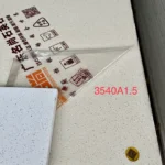 Quartz stone slab stock lot - color variation 6
