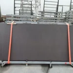 Flamed sintered stone slab, 1200x2700x9mm