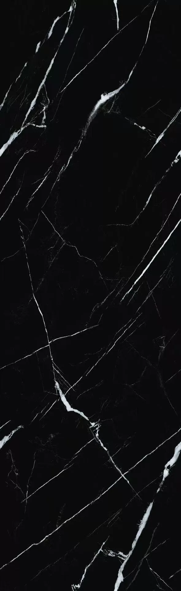 Matte Black White Root Sintered Stone Slab