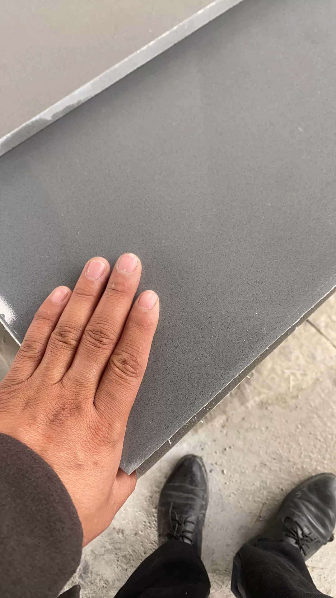 Quartz stone slab stock lot alternate view