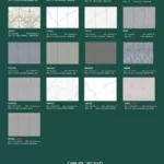 MARSHAL sintered stone slab 1600x3200x12mm matte finish