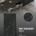 Matte finish sintered stone slab surface detail