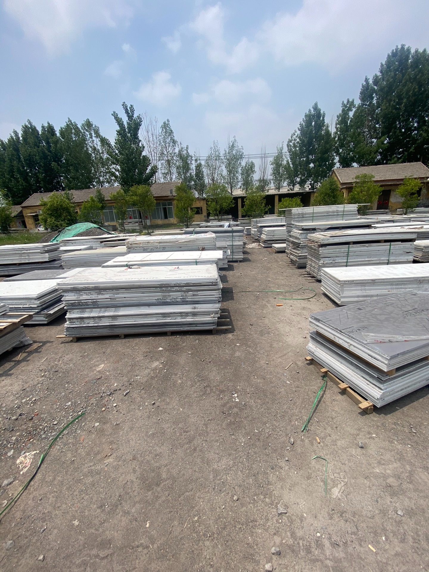Quartz stone slab stock lot