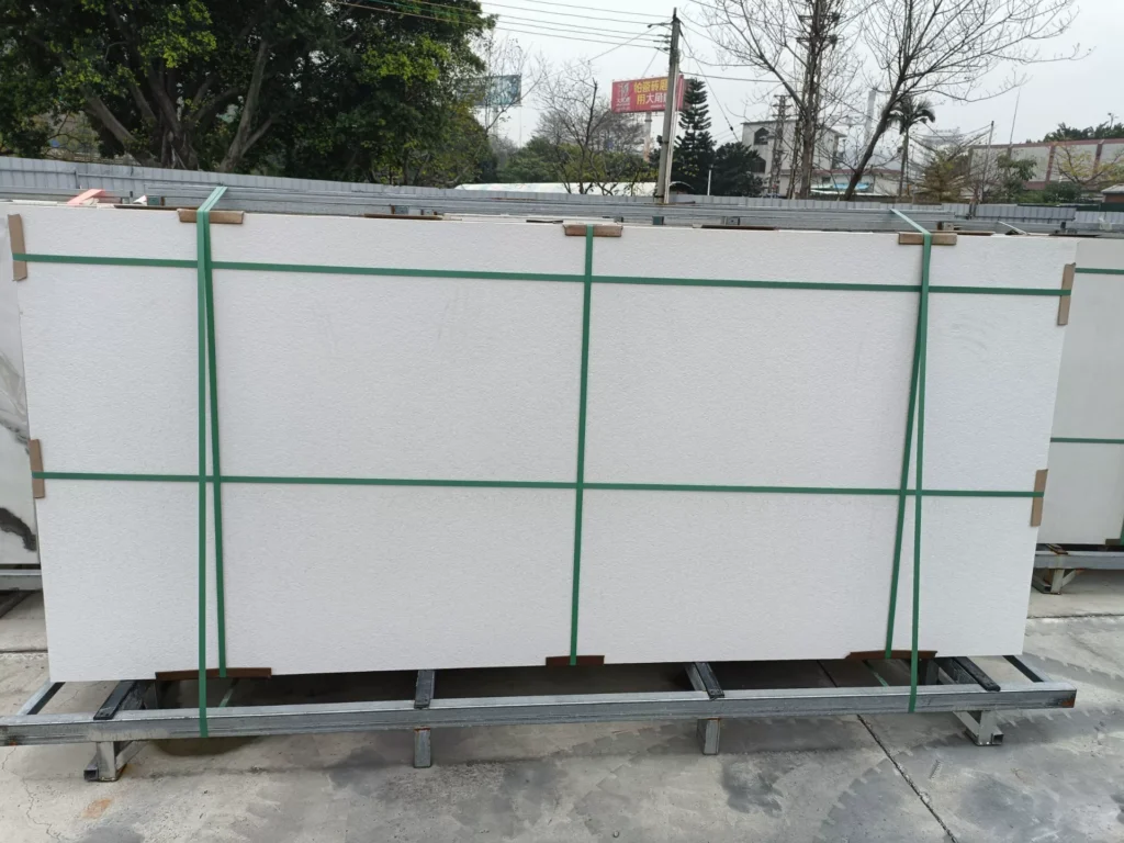Flamed sintered stone slab, 1200x2700x9mm