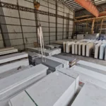 Quartz stone slab stock lot