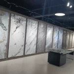 Glossy sintered stone slab sample 9