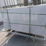Sintered stone slab lot view