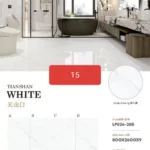 Sintered stone slab palette view