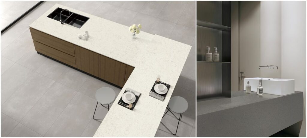KCC Glass Home C.C. Renews Premium 'Sensstone Quartz' Lineup with Expanded Series and Large Format