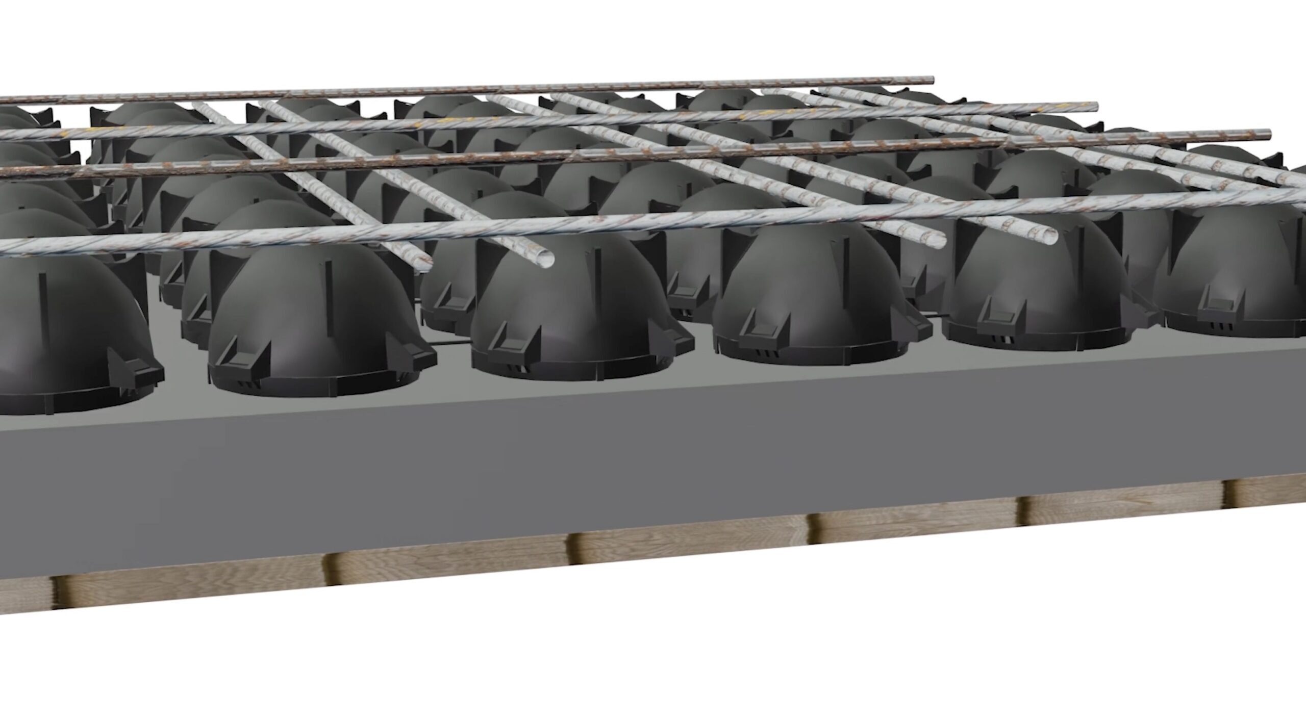 Plastic Construction Waste Recycled into Voided-Slab Material