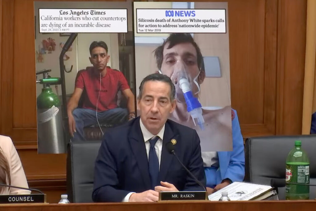Rep. Jamie Raskin (D-Md.) speaks during the House Judiciary subcommittee hearing on Wednesday. Credit: House Judiciary GOP