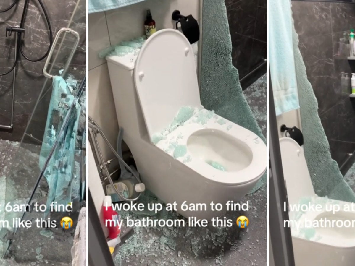 Tampines Resident Wakes Up to Find Glass Shower Screen Shattered