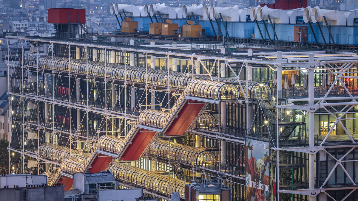 Camera discovered in women's toilets at Centre Pompidou, employee suspended