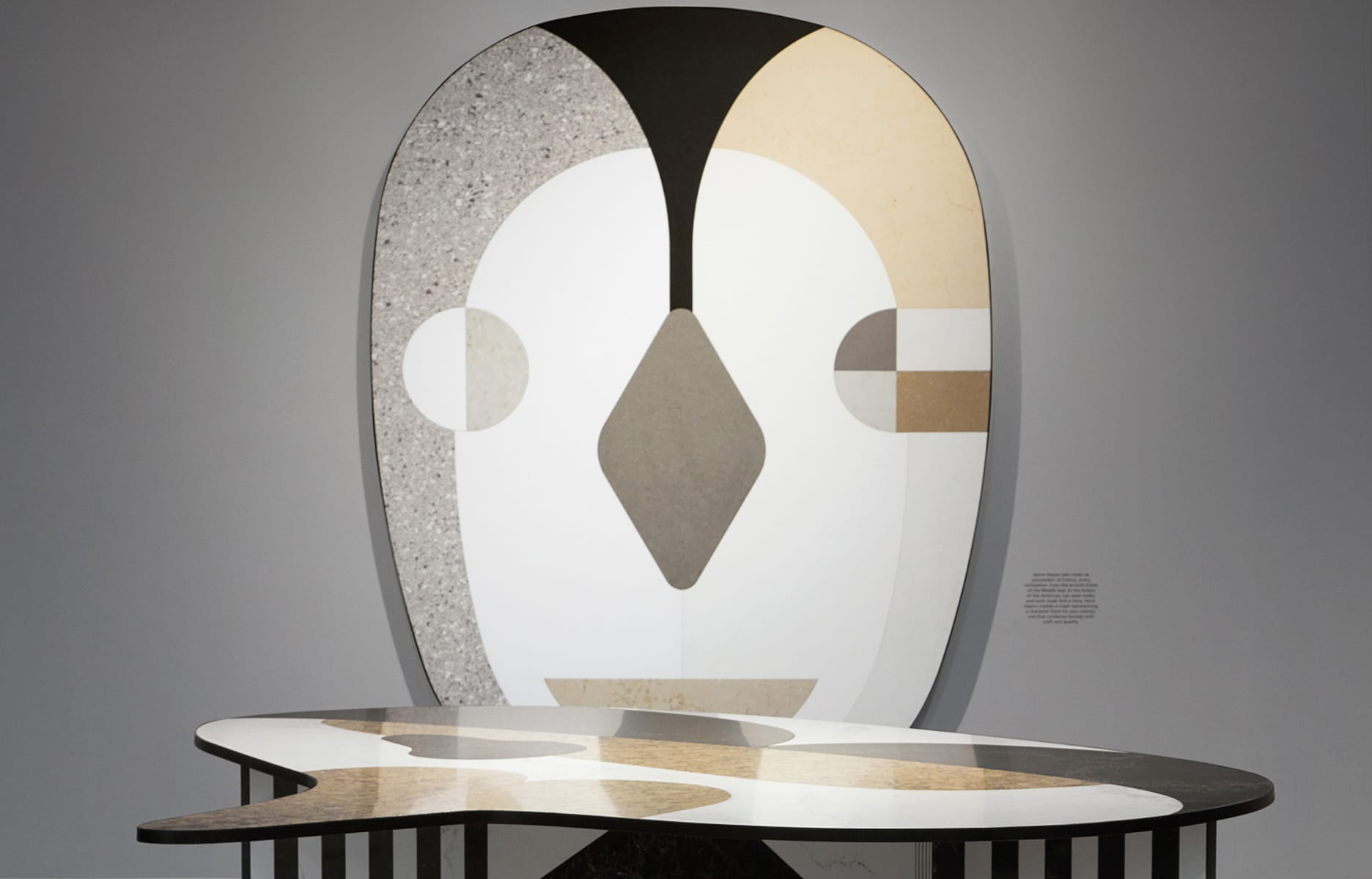 Différentes essences de quartz permettent au designer de jouer sur les associations de couleurs et de textures.