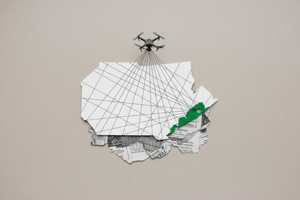McLaren Maps Blue Quartz With Drones To Set Up Drilling