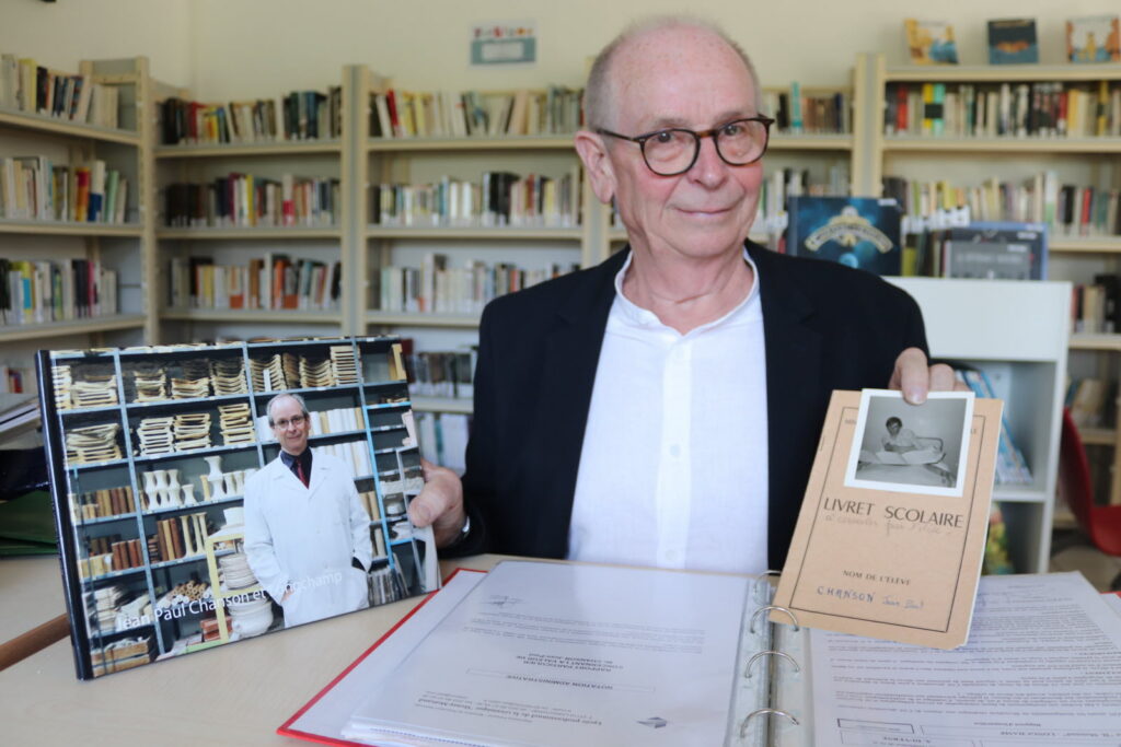 Jean-Paul Chanson a été élève, mais également professeur au lycée polyvalent Henry-Moisand de Longchamp.  Photo Ca. B.