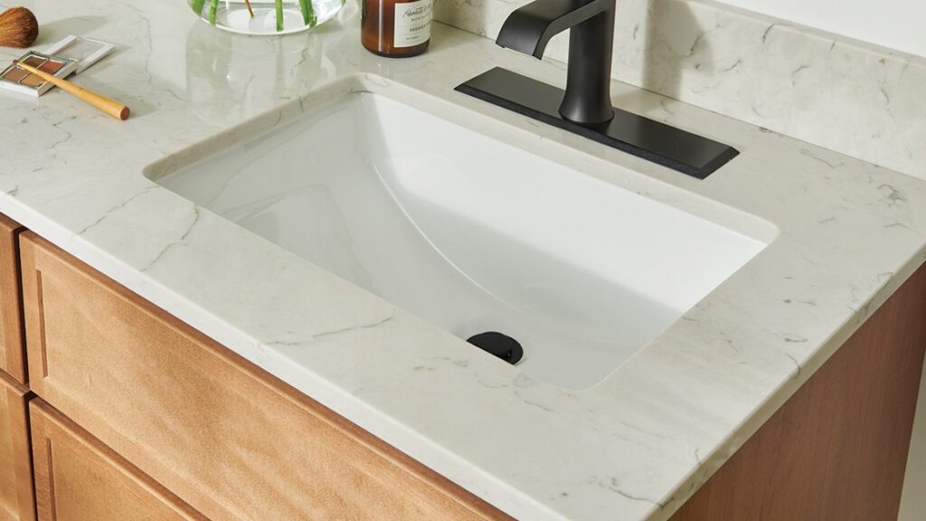 Wolf Home Products Adds Four Quartz Finishes to Quick Ship Vanity Tops
