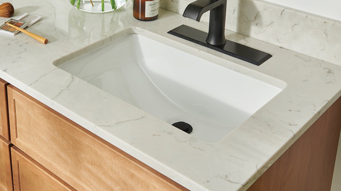 Wolf Home Products Adds Four Quartz Finishes to Quick Ship Vanity Tops