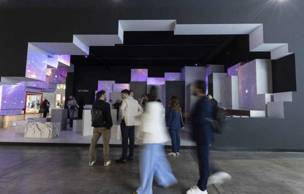 AsÃ­ es la experiencia inmersiva de Neolith en el Salone del Mobile