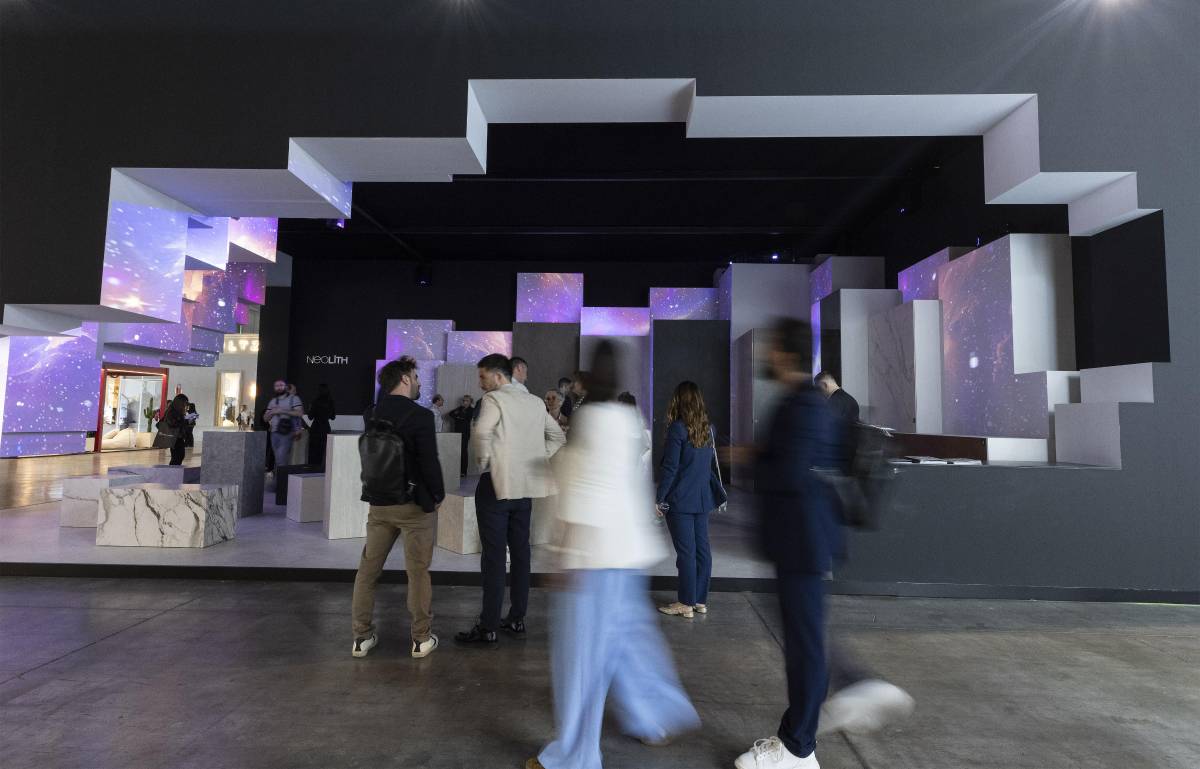 AsÃ­ es la experiencia inmersiva de Neolith en el Salone del Mobile