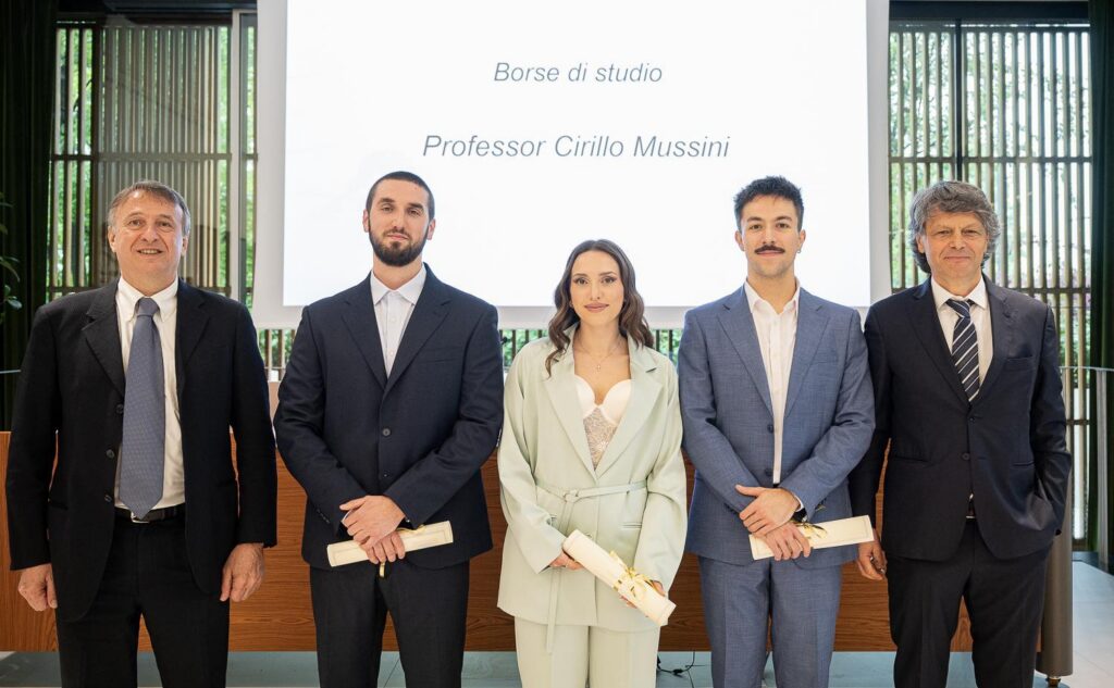 Mussini Award: Talented Young People Are the Lever of the Future
