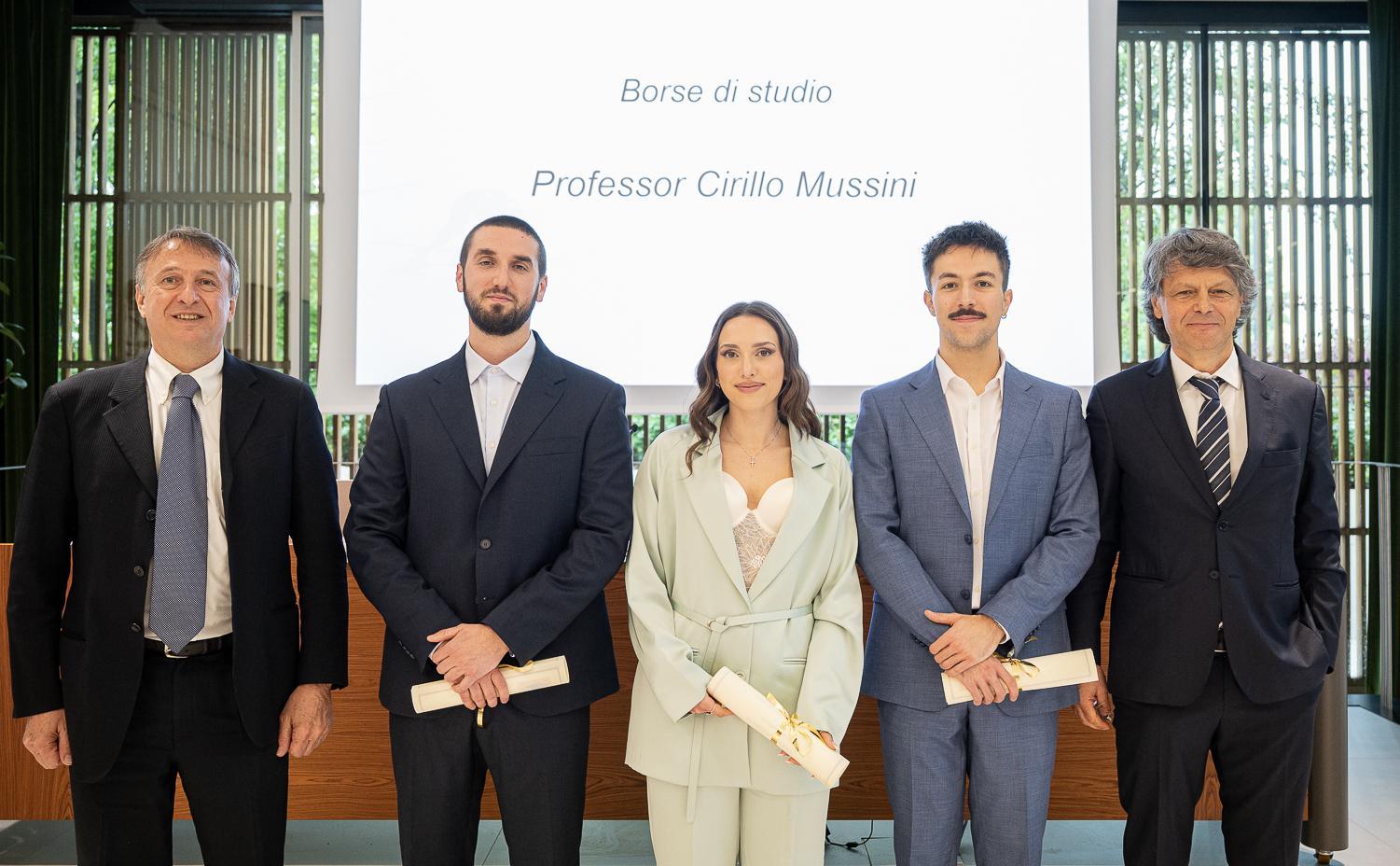 Mussini Award: Talented Young People Are the Lever of the Future