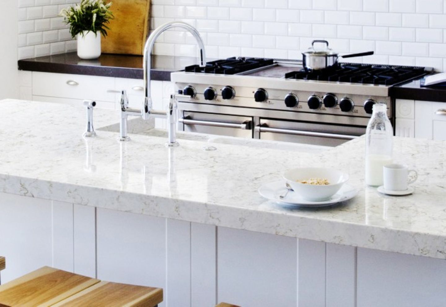 Silestone Quarz Marmor-Optik